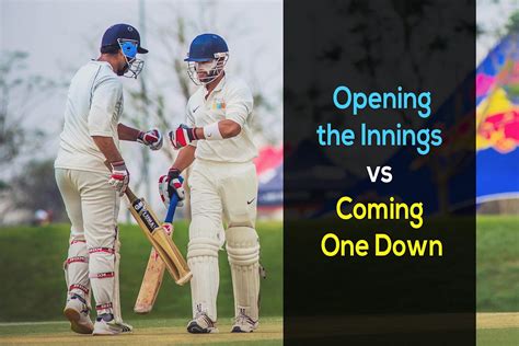 Opening Batsman Vs One Down What Is More Important