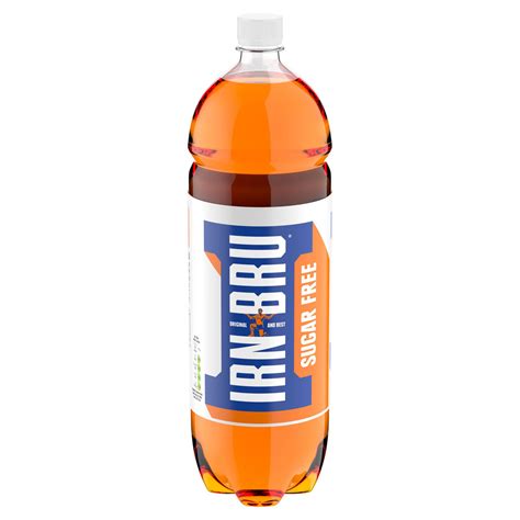 Irn Bru Sugar Free 2l Bottle Orange And Fruit Flavoured Iceland Foods