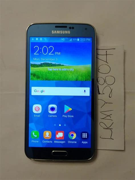 Samsung Galaxy S5 Verizon Blue 16gb Sm G900v Lrmy58041 Swappa