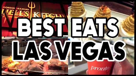 5 Best Places to Eat in Las Vegas RIGHT NOW - YouTube