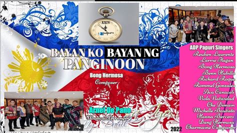Bayan Ko Bayan Ng Panginoon Composed By Bong Hermosa And Arranged By