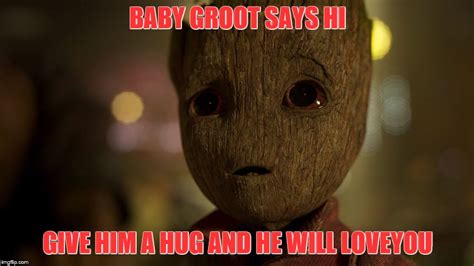 Baby Groot In Awe Imgflip