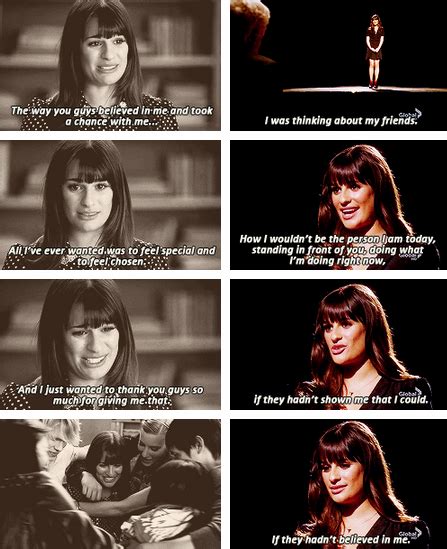 A collection of quotes by ms.rachel berry via twitter. Rachel and what the Glee club brought to her. | Glee!! | Glee, Glee quotes, Glee cast