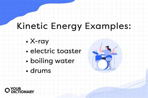 Kinetic Energy Examples Yourdictionary