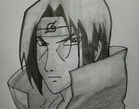 Drawing Of Itachi Uchiha Naruto Amino