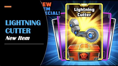 Lightning Cutter New Item Special Supermechs Youtube