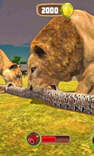 Furious Lion Vs Angry Anaconda Snake Android App Allbestapps