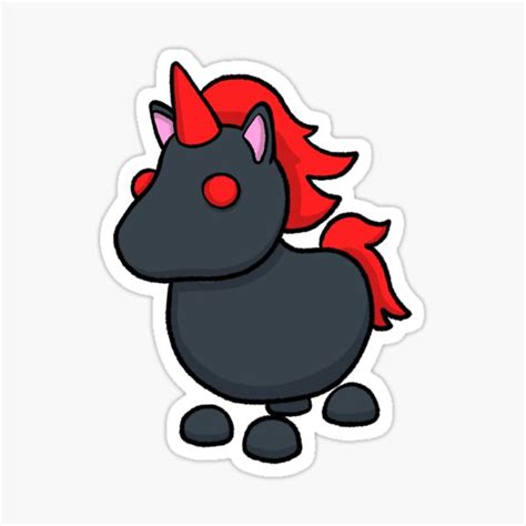 Find great deals on ebay for roblox adopt me evil unicorn. Adopt Me Stickers | Redbubble