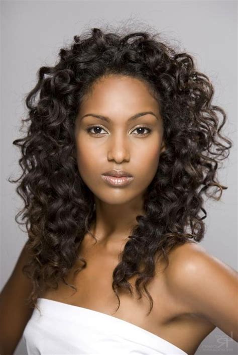 15 Collection Of Curly Long Hairstyles For Black Women