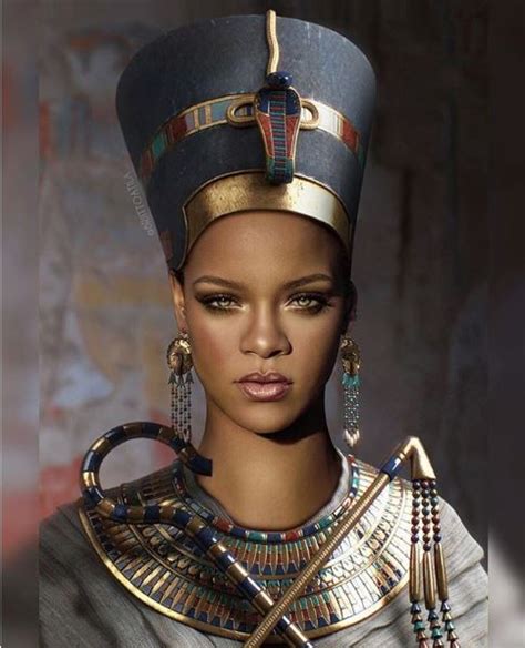 Again Another Nubian Queen Of Two Lands Khensa Rihanna Nubian Queen