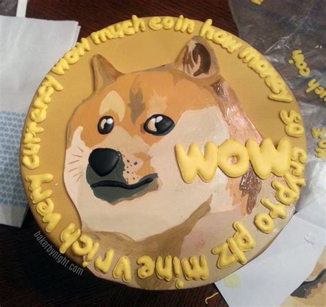 Cake Day Doge Payed For Cake Dogecoin