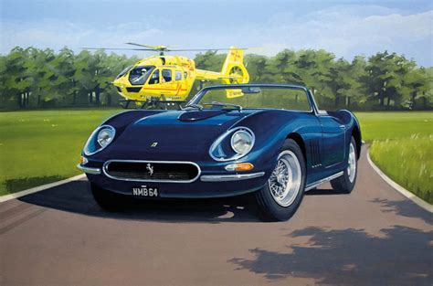 The Art Of The Speed Meeting One Of Britains Best Car Artists Autocar