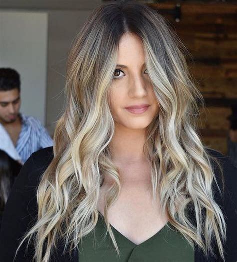 Blonde Balayage For Fair Skin And Brown Eyes Hair Colour For Green Eyes