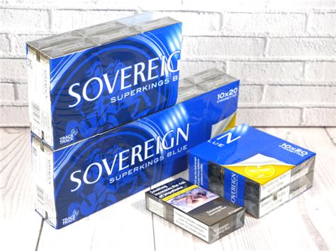 Sovereign Blue Superking 20 Packs Of 20 Cigarettes 400