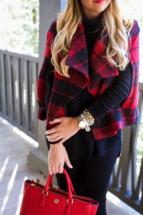 Https://wstravely.com/outfit/red Plaid Jacket Outfit