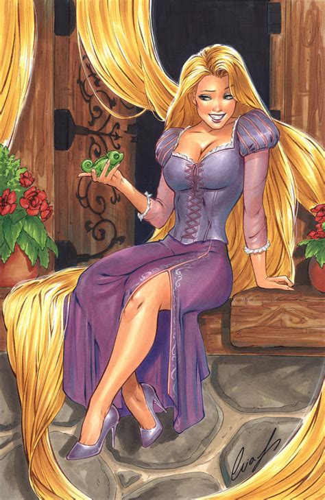 Rapunzel Original Art By Elias Chatzoudis On Deviantart