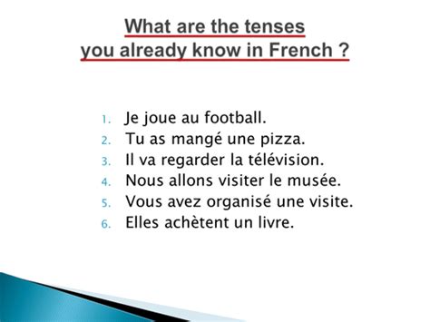 French Tenses For A Level By Anyholland Uk Teaching Resources Tes