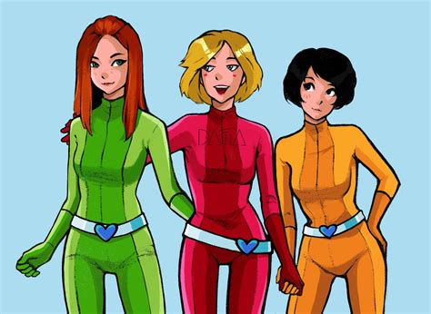 Pin By Difox On Totally Spies Totally Spies Fan Art Cool Cartoons Gambaran
