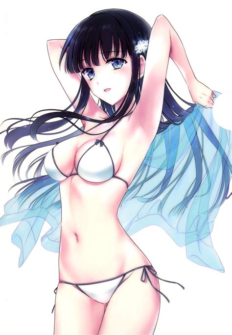 Wallpaper Illustration Long Hair Anime Girls Blue Eyes Cartoon