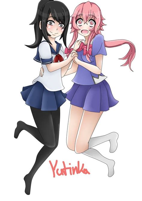 Yandere Chan And Yuno Gasai Yuno Yandere Simulator Garotas