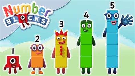 Numberblocks The Five Blocks Learn To Count Youtube