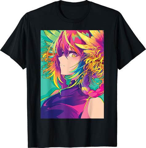 Buy Anime Girl Vaporwave Retro 80s Waifu Japanese Aesthetic T Shirt