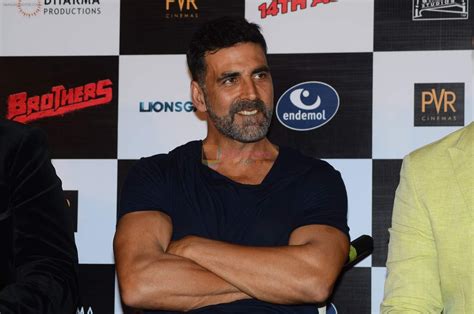 Akshay Kumar At Brothers Trailor Launch In Mumbai On 10th June 2015