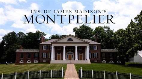 Inside James Madisons Montpelier Youtube