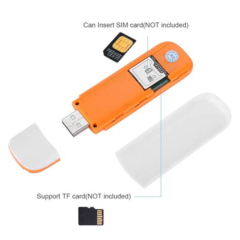 Wireless Network Card Adapter 3g Usb Dongle Sim Card Umtsb1 72mbps