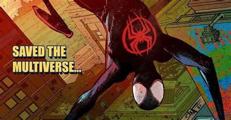 Spider Man Across The Spider Verse Artist Reveals Full Comic Cover