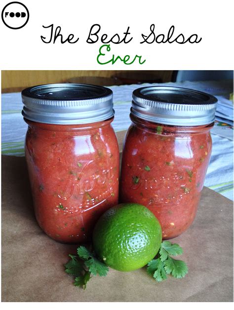 1 can 28 ounce size whole tomatoes (do not drain) The Best Salsa Ever | Canning recipes, Authentic salsa ...