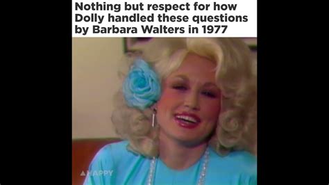 Dolly Parton Shuts Down Patronizing Interview In Style 1977 Actress Actors Famous