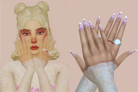 Aggregate More Than 141 Sims 4 Nails Gloves Best Vn