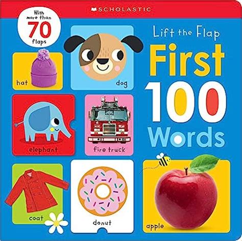 First 100 Words Lift The Flap Boardbook Book Bond