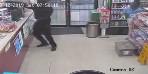 Search Underway For Man Caught On Camera Robbing Clark Avenue Store