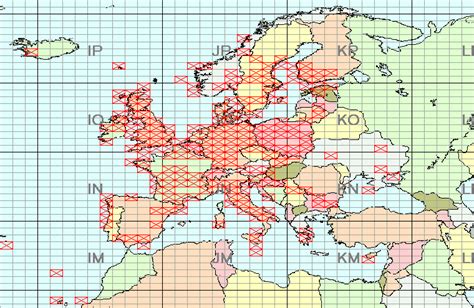 50 Mhz Grid Squares Worked In Europe