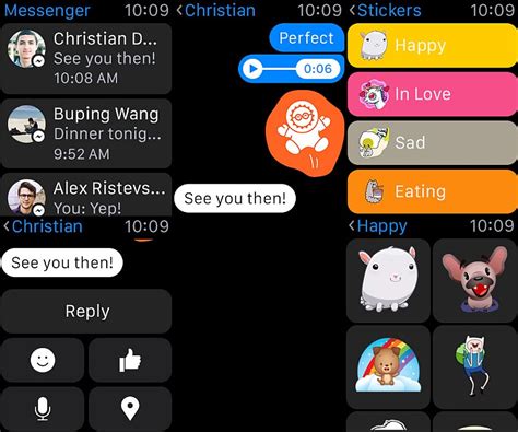 Pesquise pelo app do facebook watch — foto: Facebook Messenger Launched for Apple Watch | Technology News