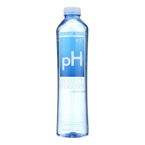 Perfect Hydration Alkln Water Ph 9 5 Electrol Case Of 12 33 8 FZ