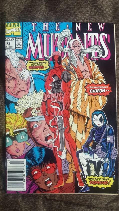 The New Mutants 98 Feb 1991 Marvelhot Key 1st Deadpool