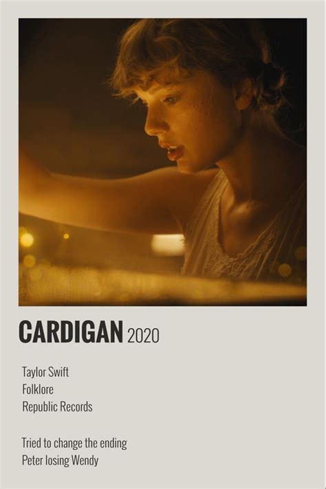 Cardigan Song Poster Taylor Swift Songs Taylor Swift Lyrics Taylor