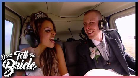Dont Tell The Bride Laila And Nick Helicopter Ride Youtube