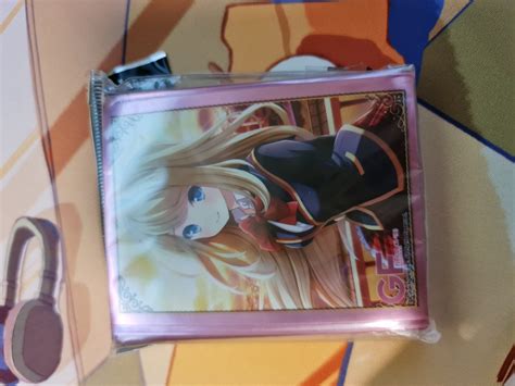 Girlfriend Anime Card Sleeves Hobbies And Toys Toys And Games On Carousell