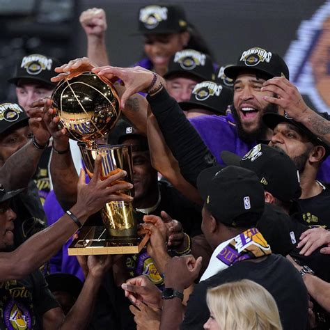 Lakers Win 2020 Nba Finals Score Celebration Highlights And Twitter