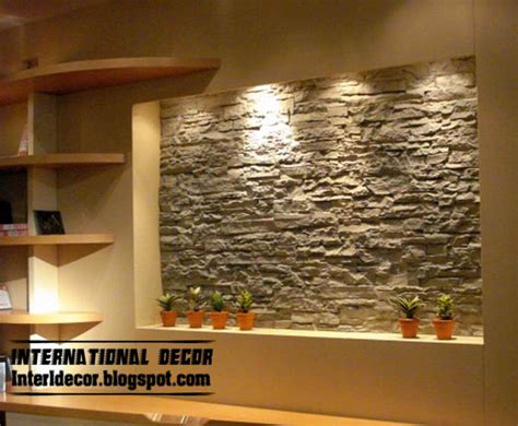 How To Install Stacked Stone Tile On Drywall Stone Walls Interior