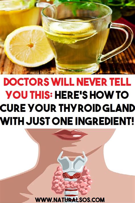 Doctors Will Never Tell You This Heres How To Cure Your Thyroid Gland