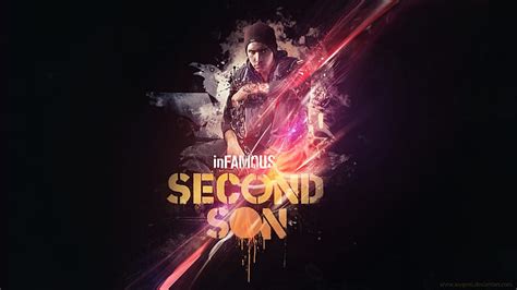 Infamous Second Son Neon Wallpaper