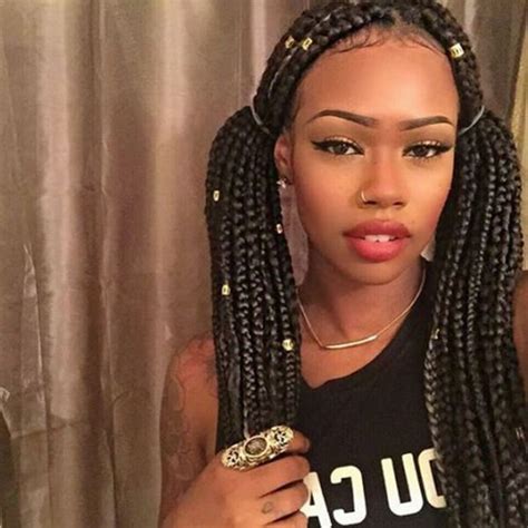 Hair used is shown in the video. 57 Insanely Amazing Styles with the Poetic Justice Braid