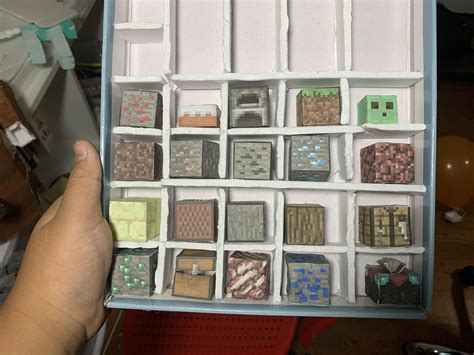My Minecraft Papercraft Block Collection Rminecraft