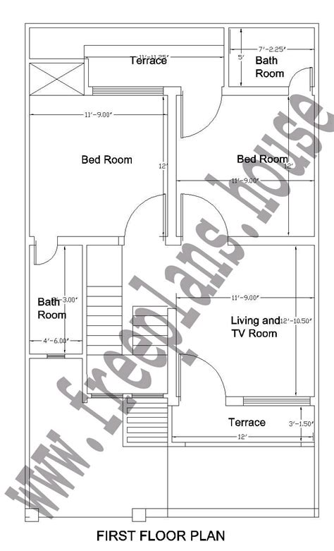 Looking for a house design for your dream home. 25x42 Feet First floor plan | House map, How to plan, Free ...