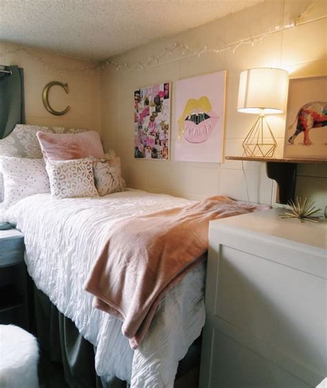 23 College Dorm Room Ideas We Are Obsessing Over By Sophia Lee Dorm Room Decor College
